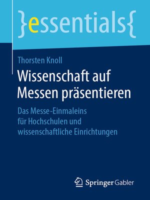 cover image of Wissenschaft auf Messen präsentieren